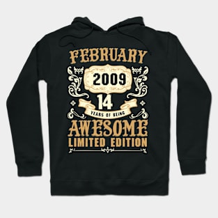 February 2009 14 Years Of Being Awesome Limited Edition Hoodie